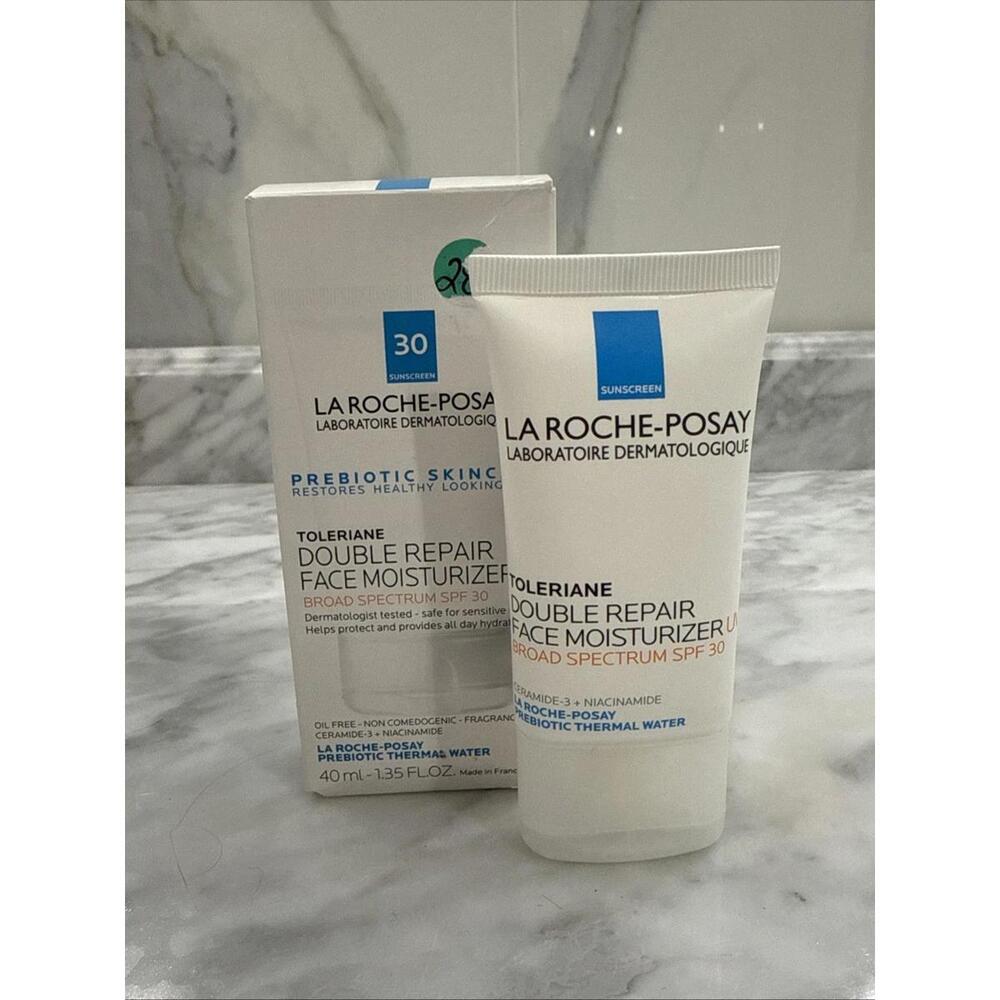 La Roche-Posay Toleriane Double Repair Face Moisturizer  UV SPF 30  1.35oz 11/26